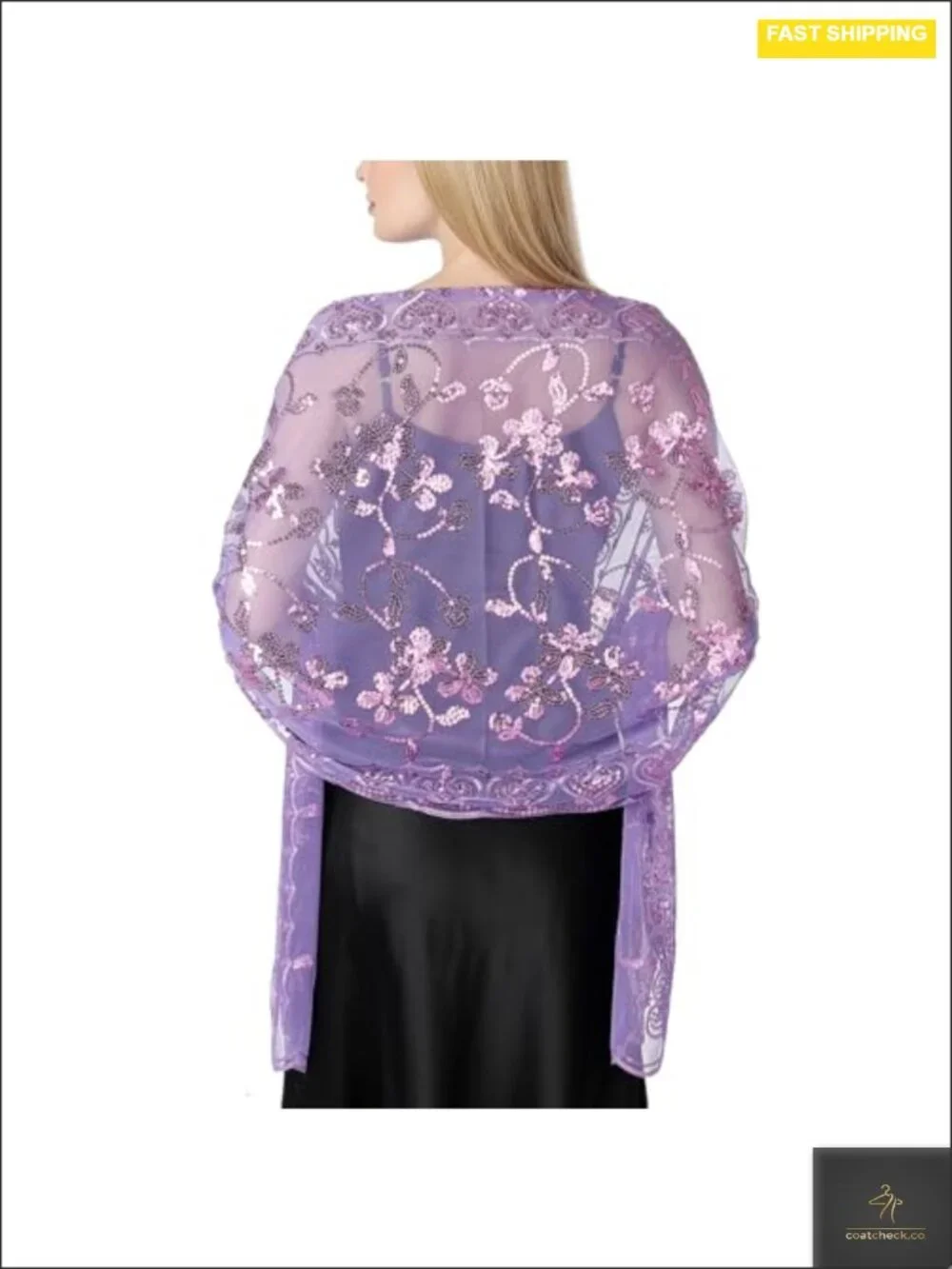 Sparkly Shawl Wrap for Women Evening Dress Wedding Scarf